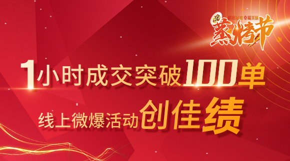 科恩蒸烤節(jié) | 線上微爆創(chuàng)佳績，1小時成交115單！